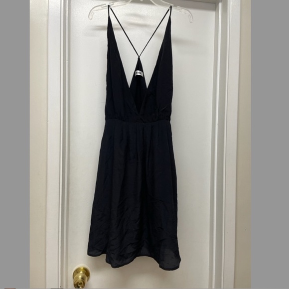 ANINE BING Black Silk Dress EUC - Picture 5 of 11